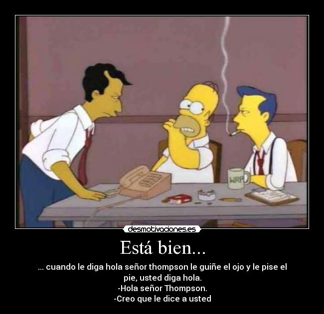 Está bien... - 
