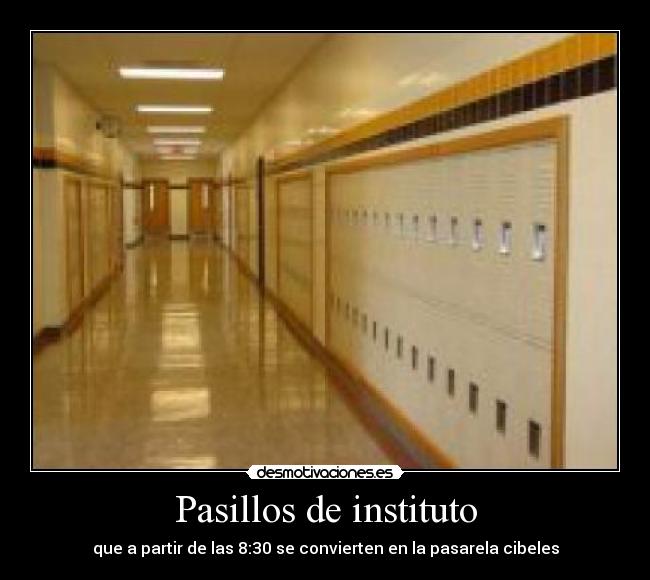 Pasillos de instituto - 