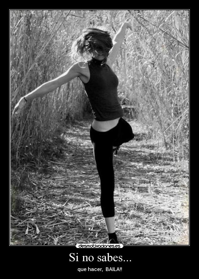 Si no sabes... -