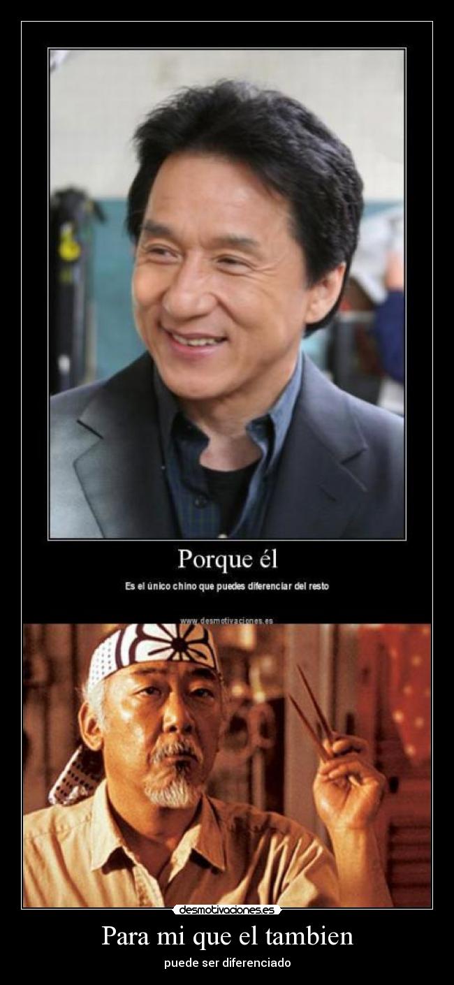 Para mi que el tambien -