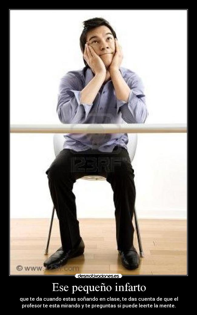 Ese pequeño infarto - 