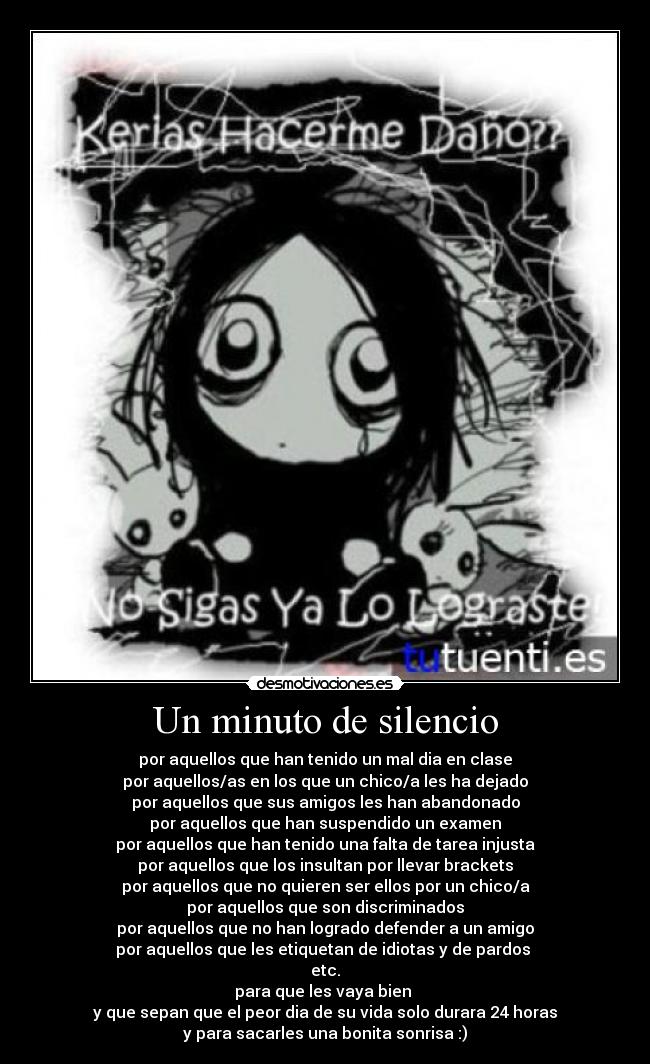 Un minuto de silencio - 