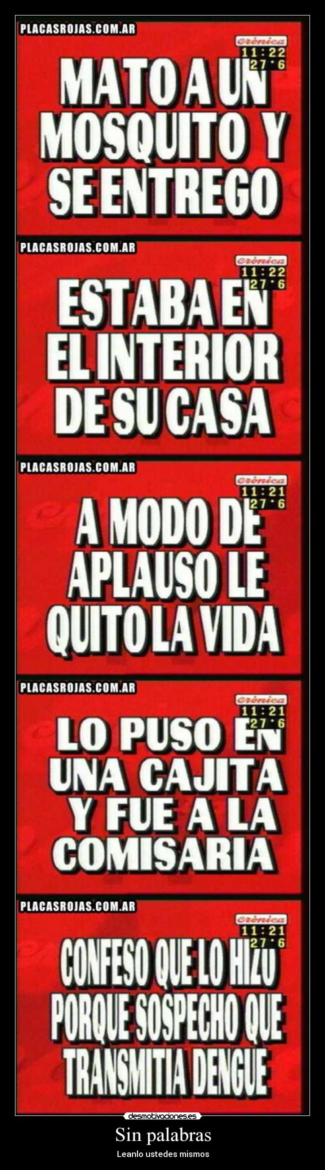 Sin palabras - Leanlo ustedes mismos