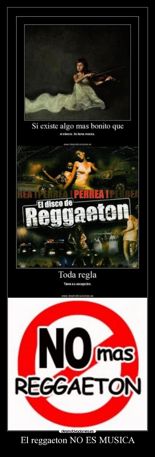 El reggaeton NO ES MUSICA - 