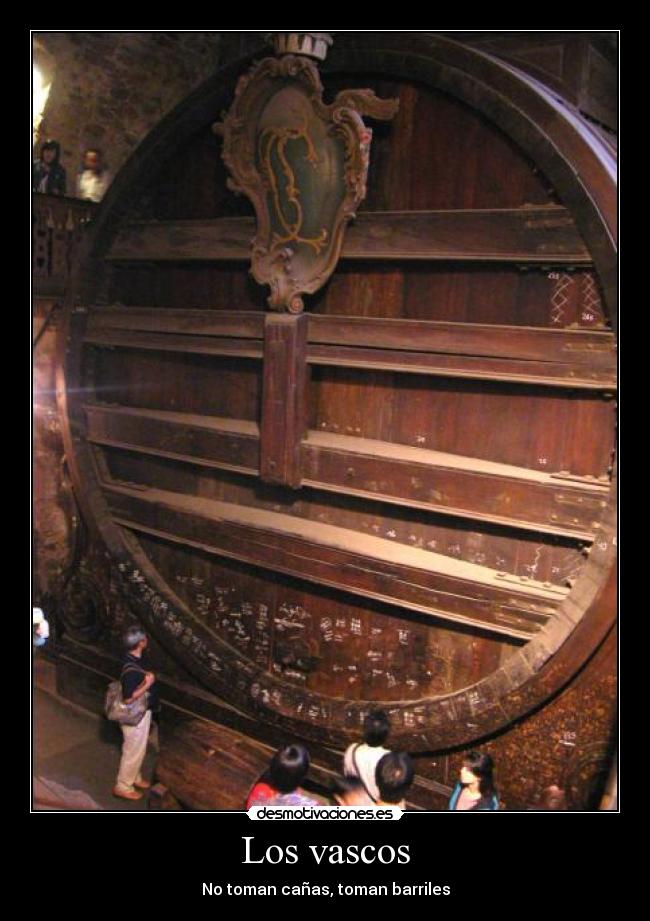Los vascos - No toman cañas, toman barriles