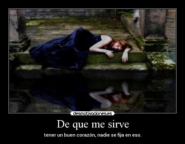 De que me sirve - 