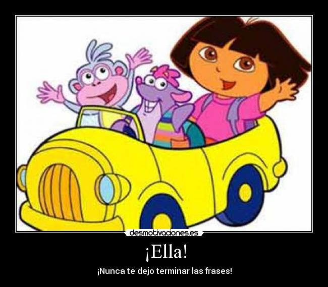 carteles dora desmotivaciones