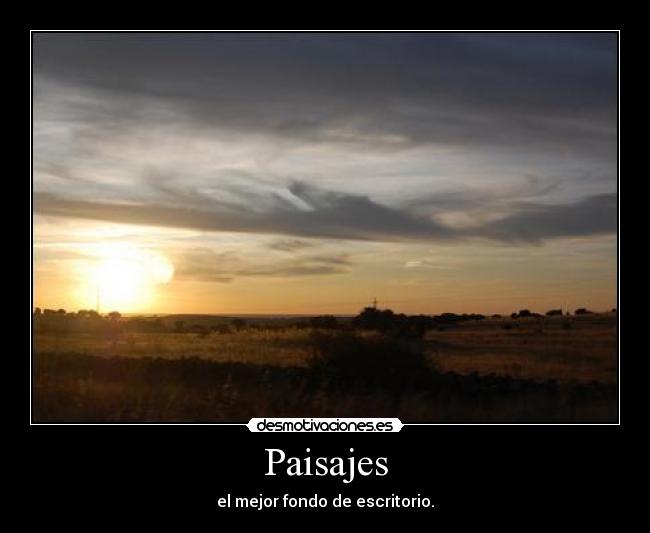 Paisajes - el mejor fondo de escritorio.