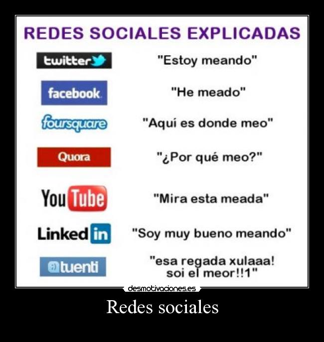 Redes sociales -