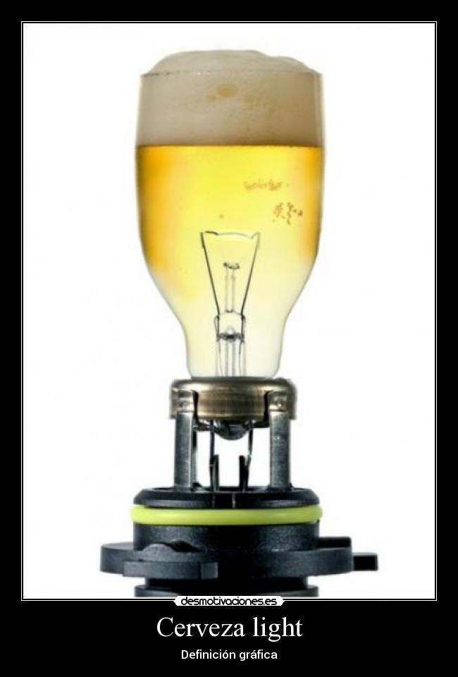 Cerveza light -