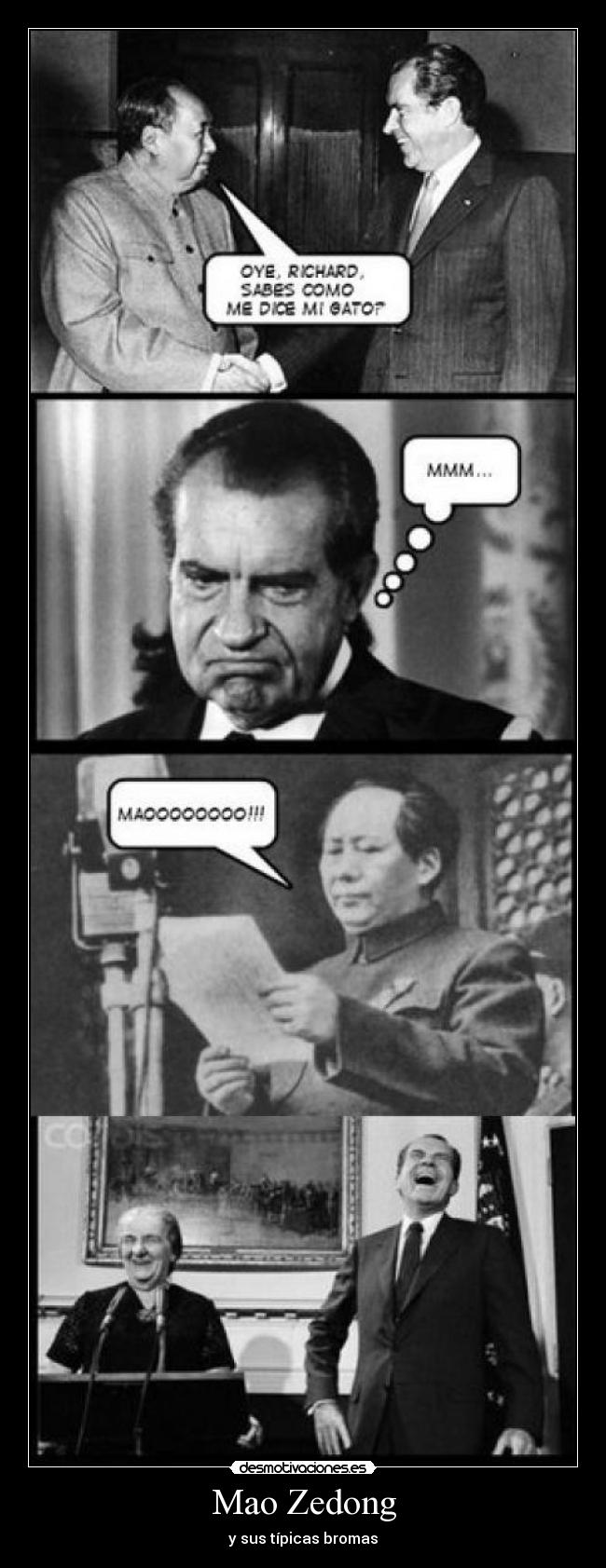 Mao Zedong - y sus típicas bromas