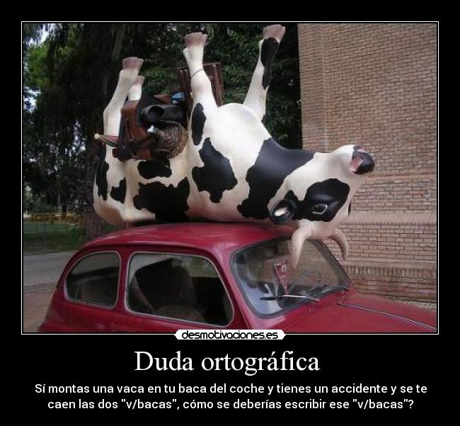 Duda ortográfica  - 