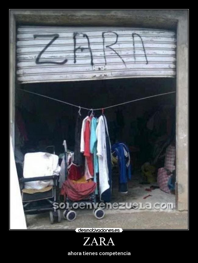 ZARA - ahora tienes competencia