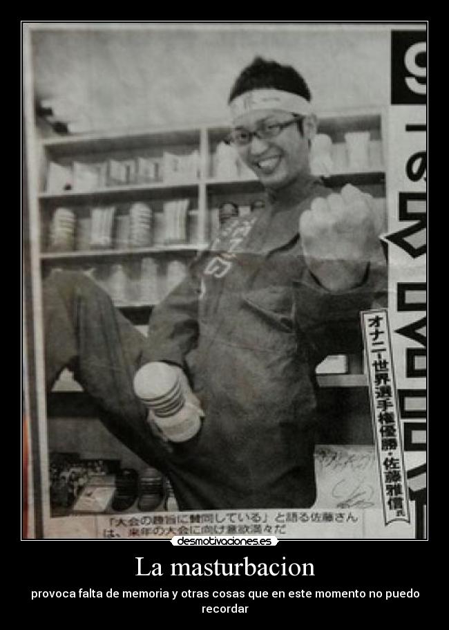 La masturbacion - 