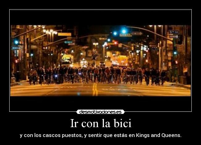 Ir con la bici - 