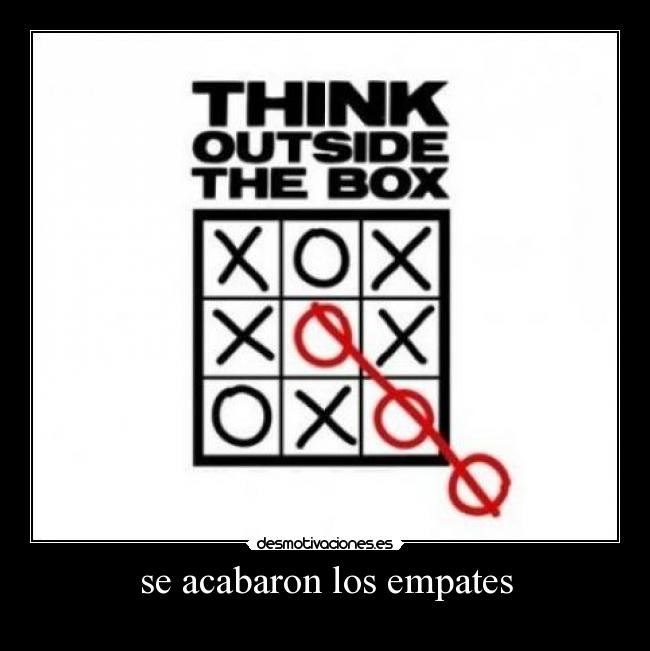 se acabaron los empates -