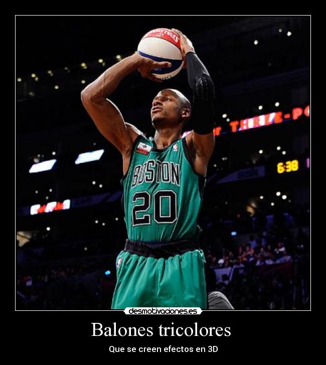 Balones tricolores -