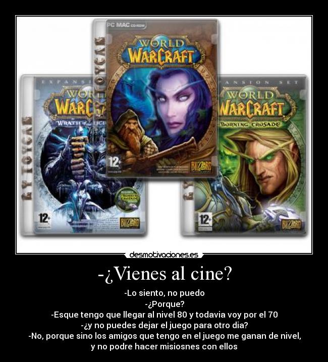 -¿Vienes al cine? -