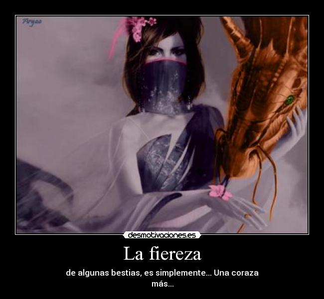 carteles fiereza desmotivaciones