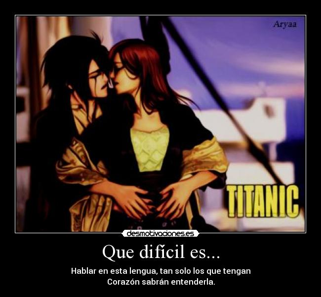 Que difícil es... - 