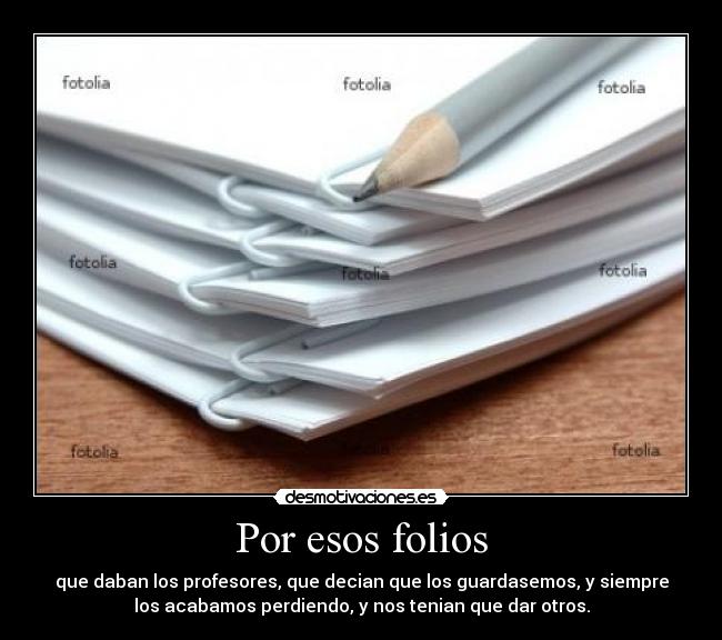 Por esos folios - 