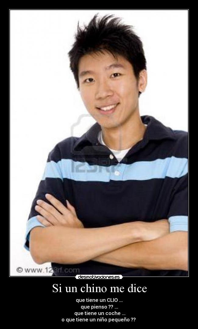 Si un chino me dice -