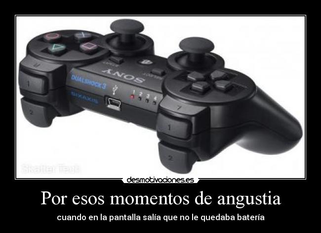 Por esos momentos de angustia - 