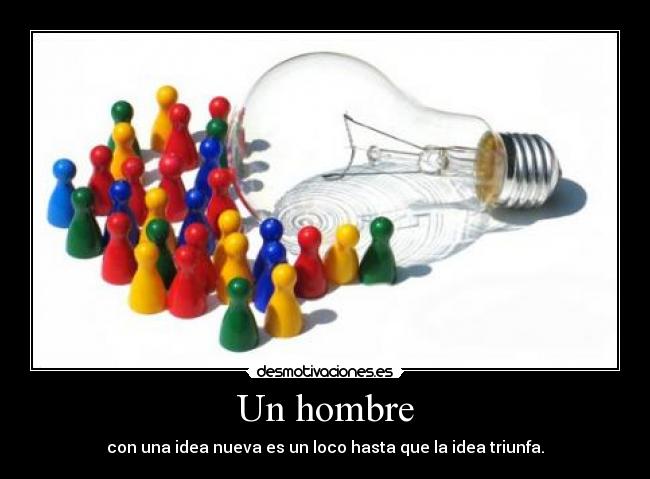 Un hombre -