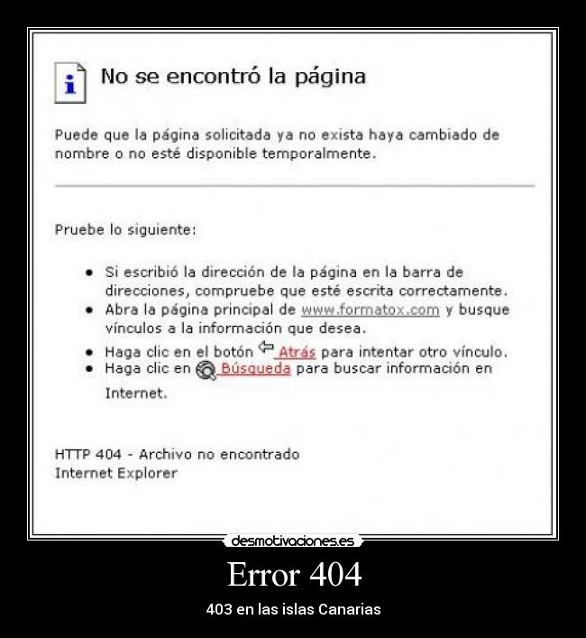 carteles error404canarias desmotivaciones