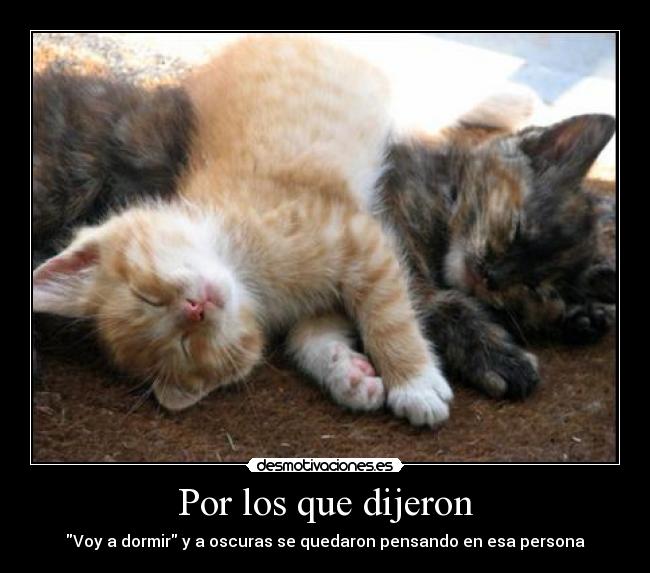 Por los que dijeron - 