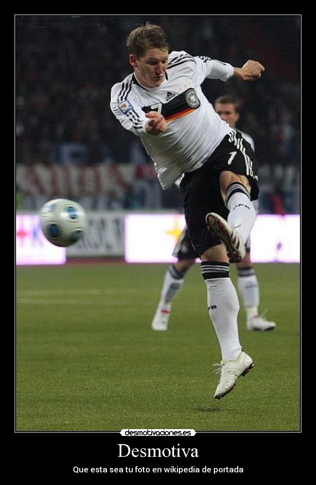 Desmotiva - Que esta sea tu foto en wikipedia de portada