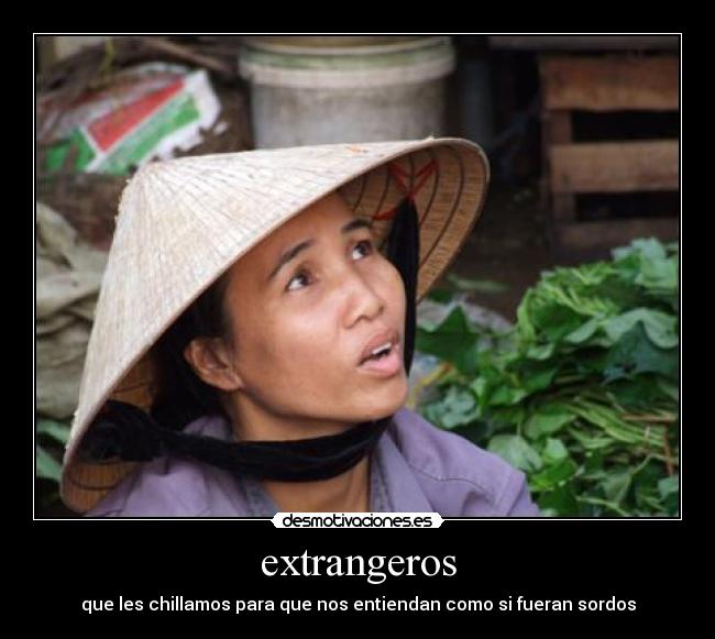 extrangeros -