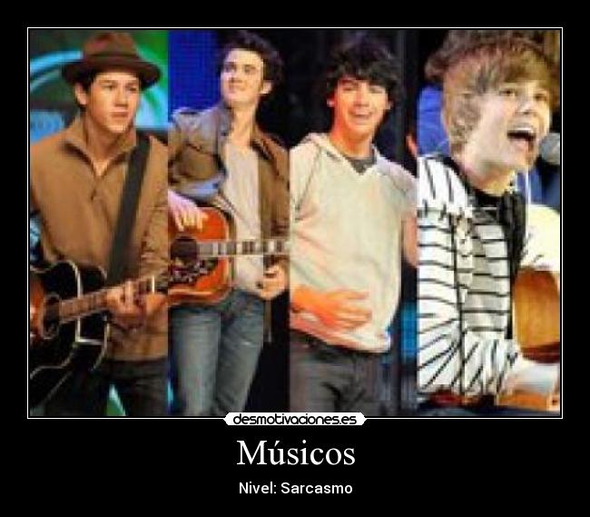 carteles musicos desmotivaciones