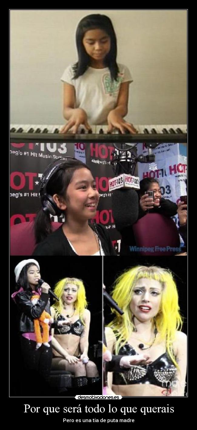 Por que será todo lo que querais -