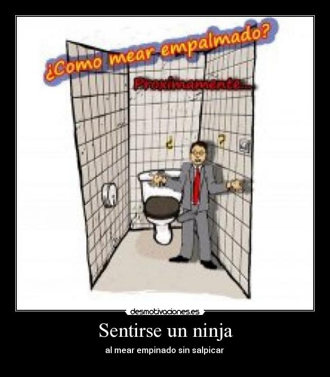 Sentirse un ninja - 