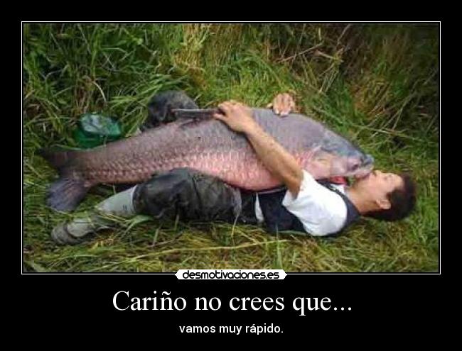 Cariño no crees que... - 