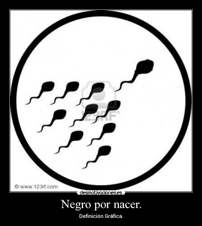 Negro por nacer. - 