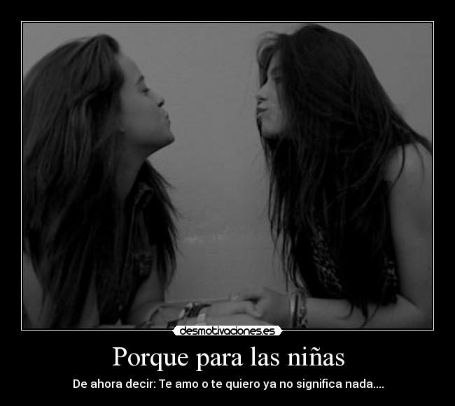 Porque para las niñas - 
