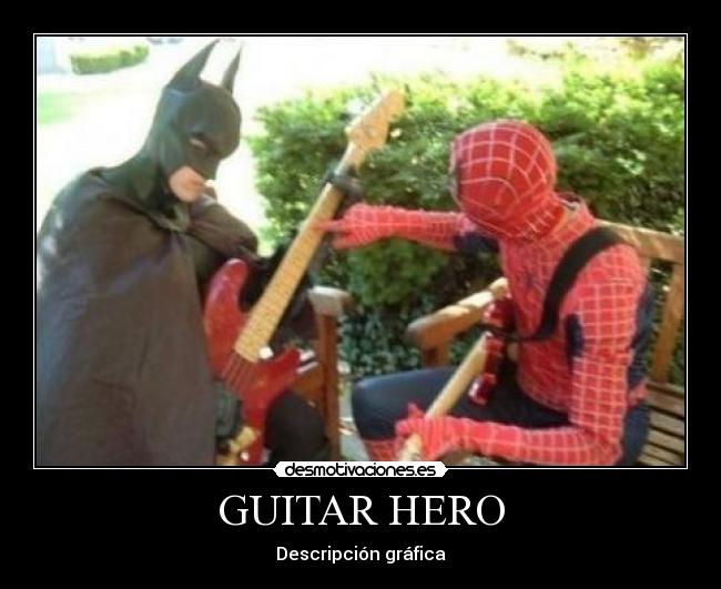 GUITAR HERO - Descripción gráfica