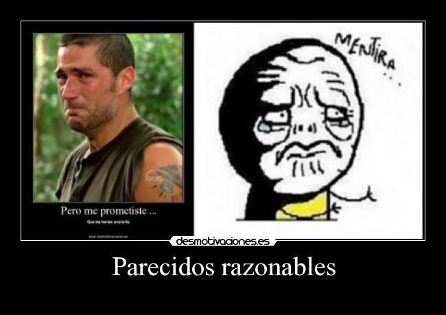 Parecidos razonables -