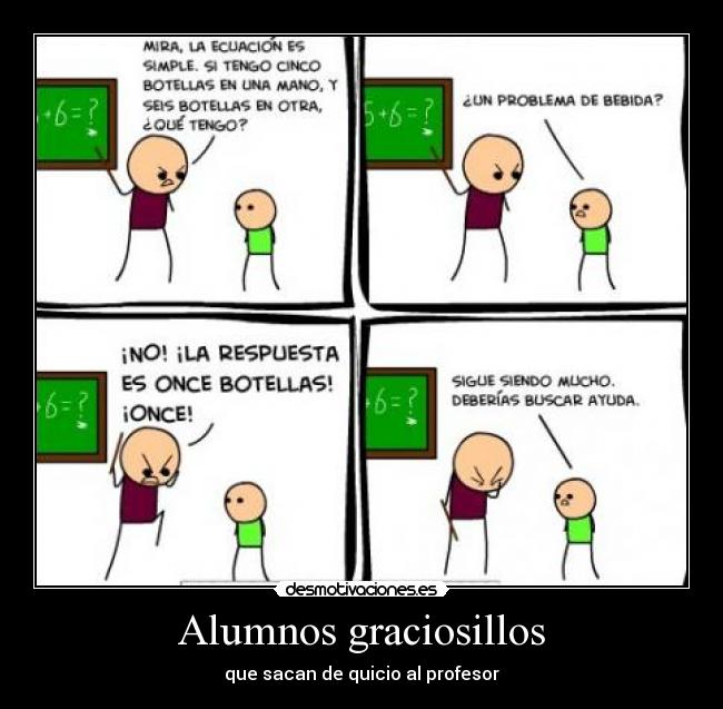 Alumnos graciosillos -