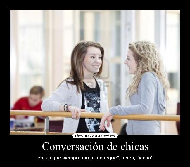 Conversación de chicas - 