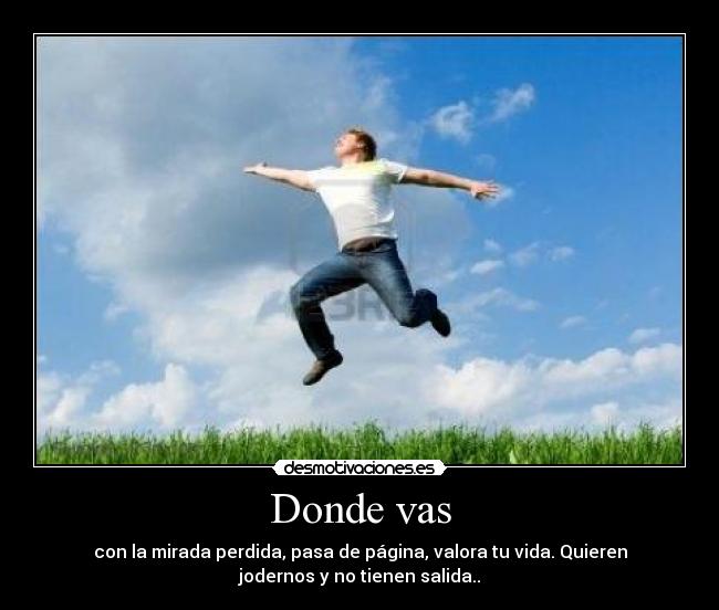 Donde vas -