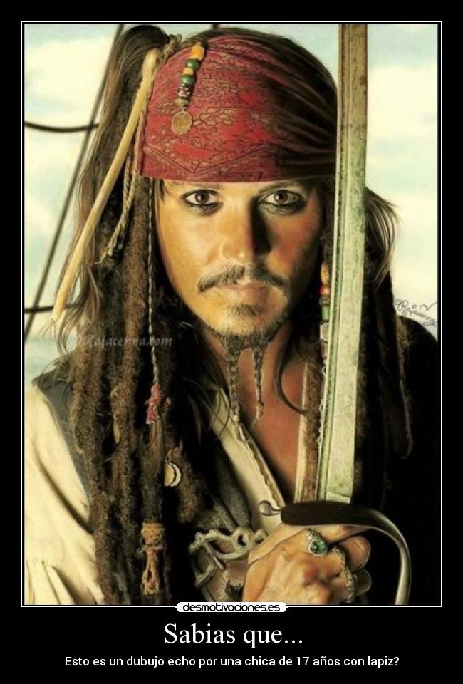 Sabias que... - Esto es un dubujo echo por una chica de 17 años con lapiz?