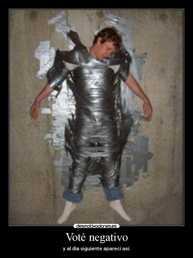 Voté negativo -