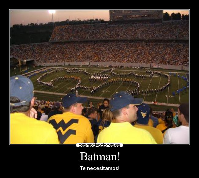 Batman! - Te necesitamos!