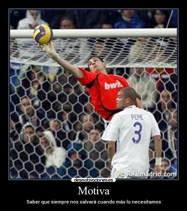 Motiva - Saber que siempre nos salvará cuando más lo necesitamos