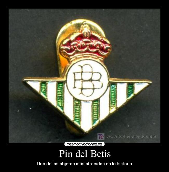 Pin del Betis -