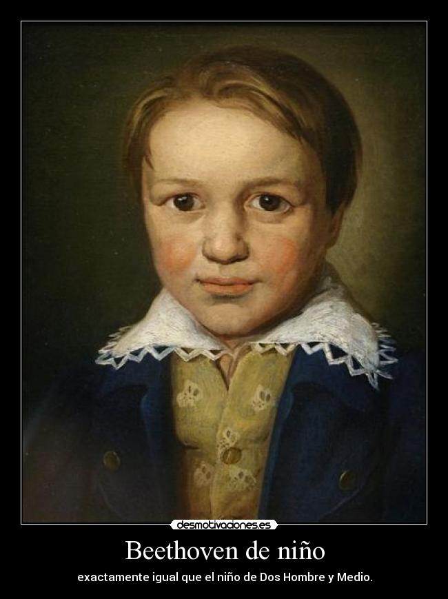 Beethoven de niño -