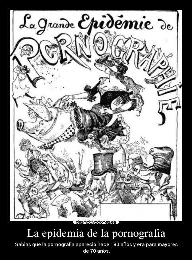 La epidemia de la pornografia -